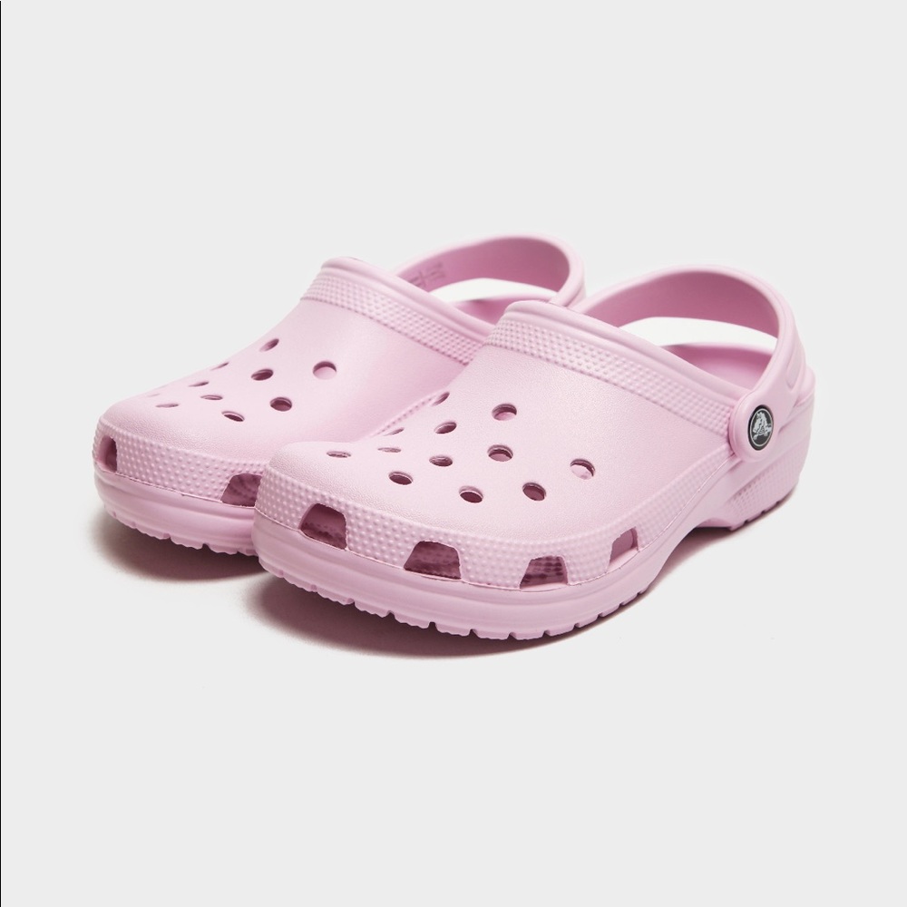 Pink Crocs
